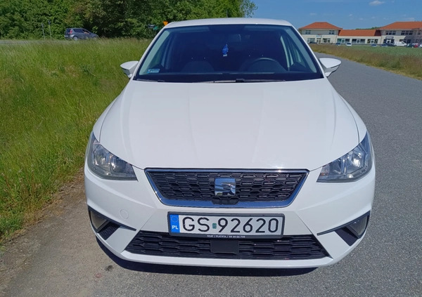 Seat Ibiza cena 43500 przebieg: 63000, rok produkcji 2018 z Słupsk małe 704